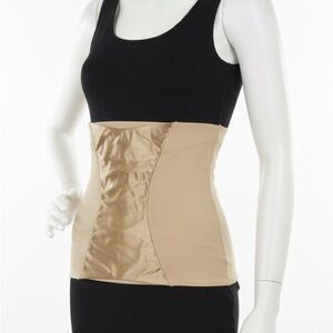 Flexees by Maidenform 2368 Waist Nipper Shaper Firm Control Beige Cincher M